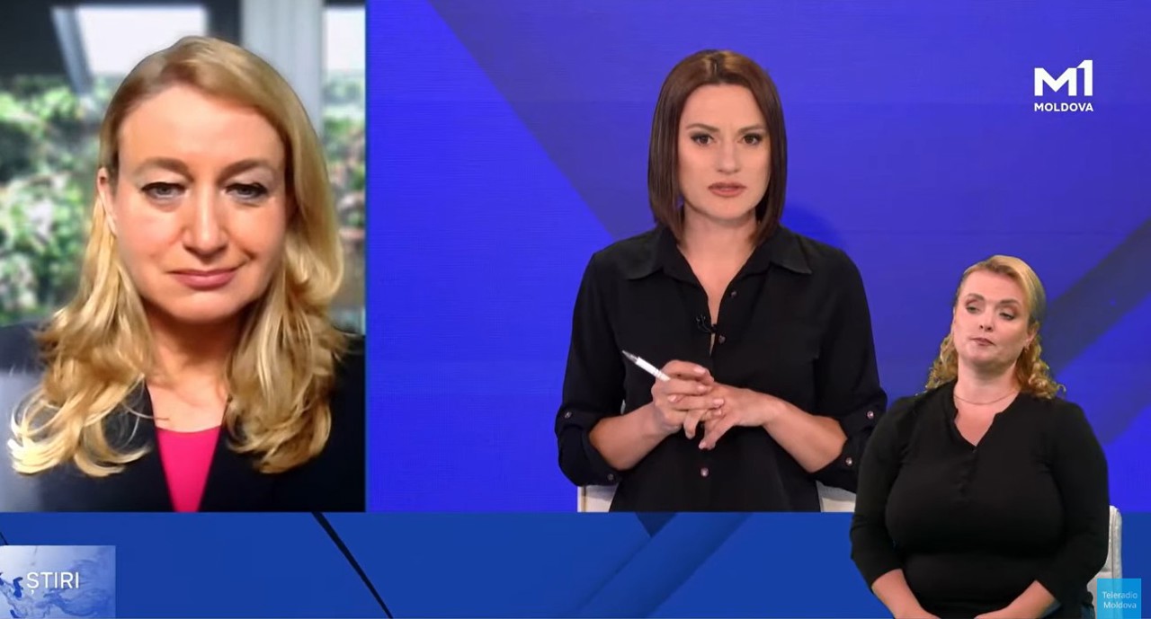 DW journalist Alina Kühnel on Moldova 1 TV: Moldova will receive EU support despite crisis meetings