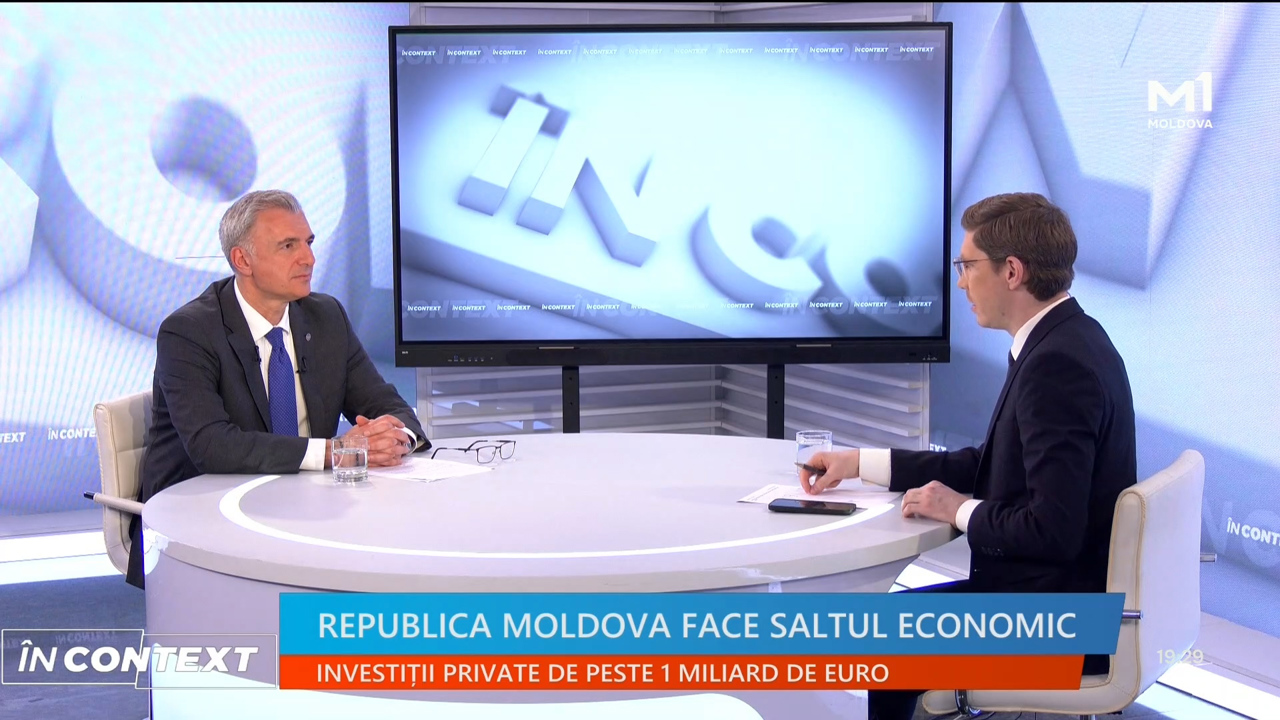 ÎN CONTEXT cu Eugeniu Osmochescu, viceprim-ministru și ministru al Dezvoltării Economice și Digitalizării
