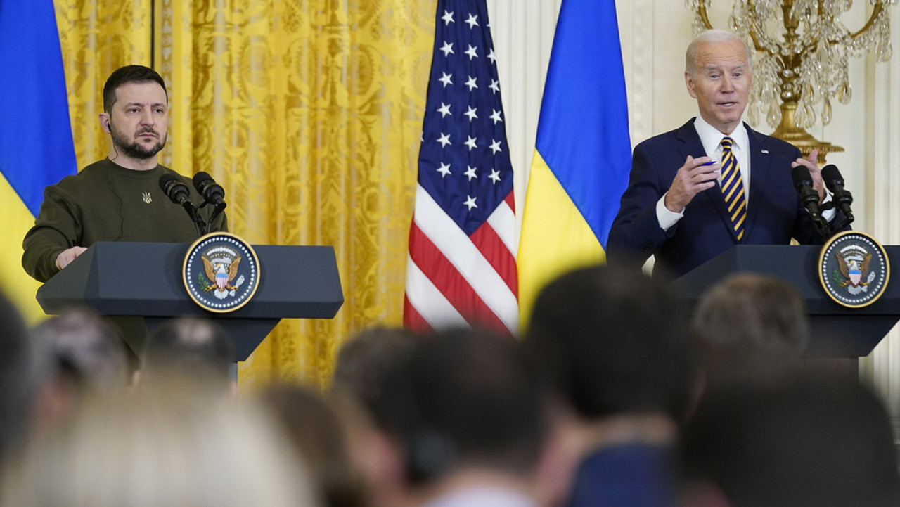 Zelenski la Washington: Asistența de zeci de miliarde de dolari pentru Ucraina este o investiție în securitatea globală