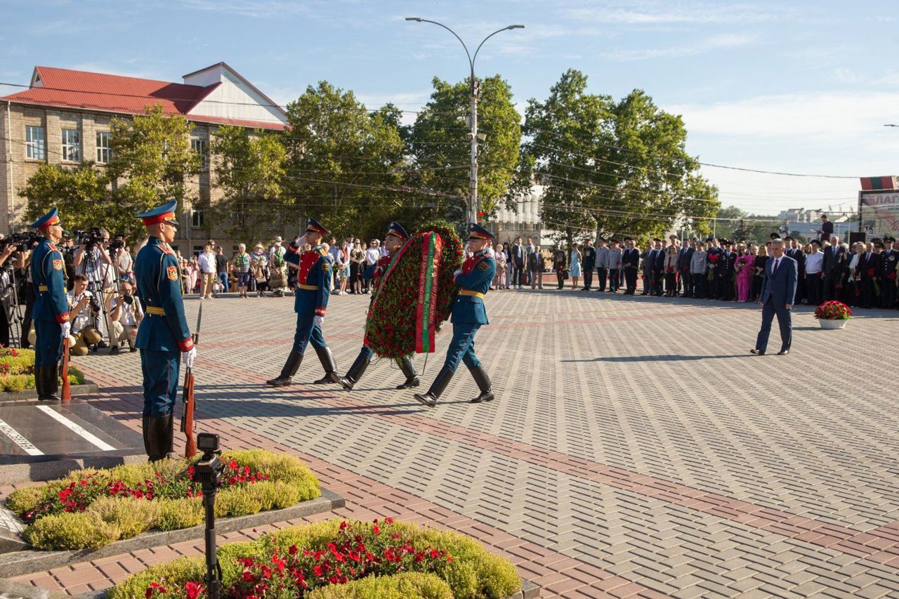 В Приднестровье отмечают 34-летие со дня основания так называемой "Приднестровской Молдавской Республики"