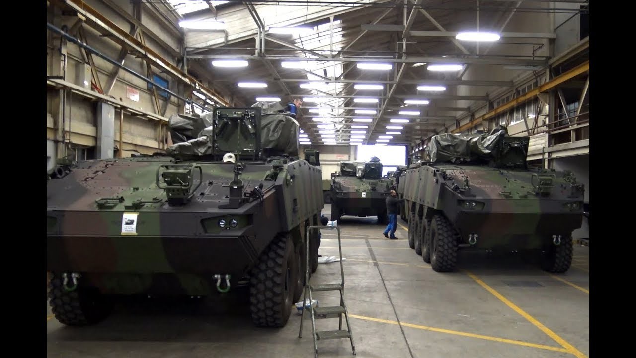 National Army will receive a batch of Piranha armored personnel carriers from Germany