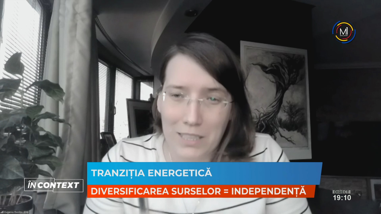 Interviu ÎN CONTEXT// Eugenia Gusilov: „Tranziția energetică poate să propulseze Republica Moldova către independența energetică”