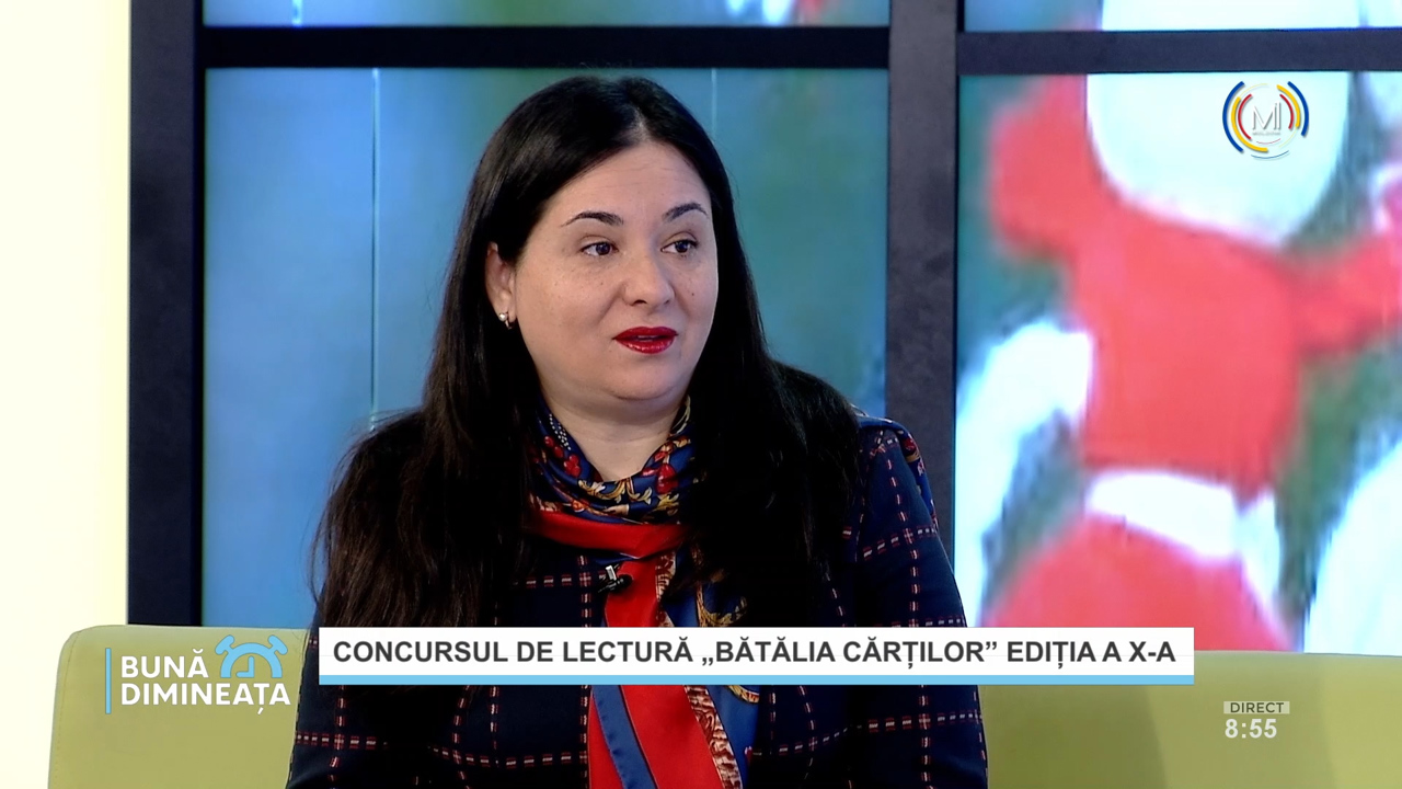 Concursul de lectură „Bătălia cărților” la a X-a ediție: „Ne dorim să promovăm pasiunea pentru lectură și să devină parte a activității de zi cu zi”