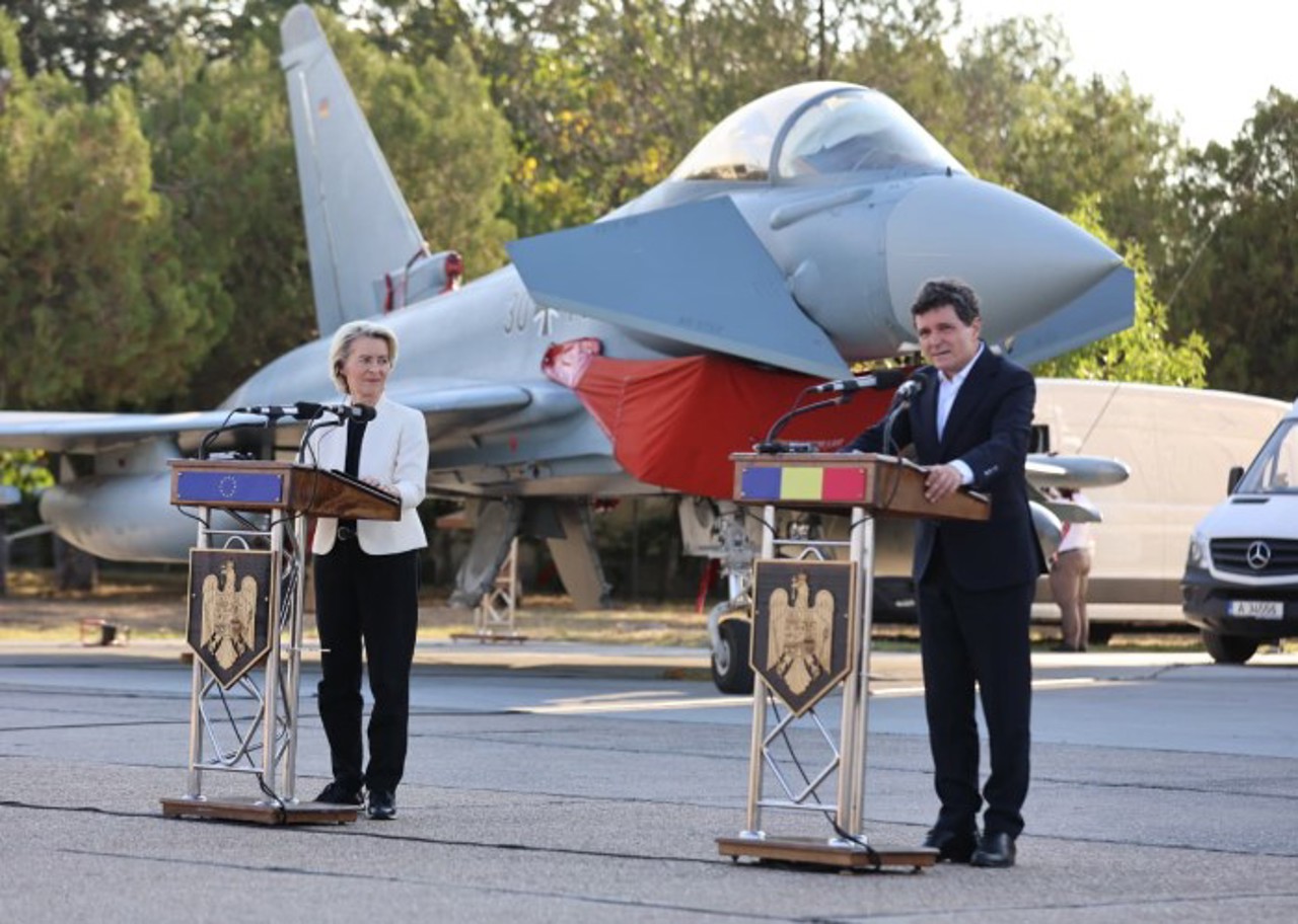 Ursula von der Leyen: „România este un partener esențial al flancului estic NATO și un sprijin de neclintit pentru Ucraina și R. Moldova”