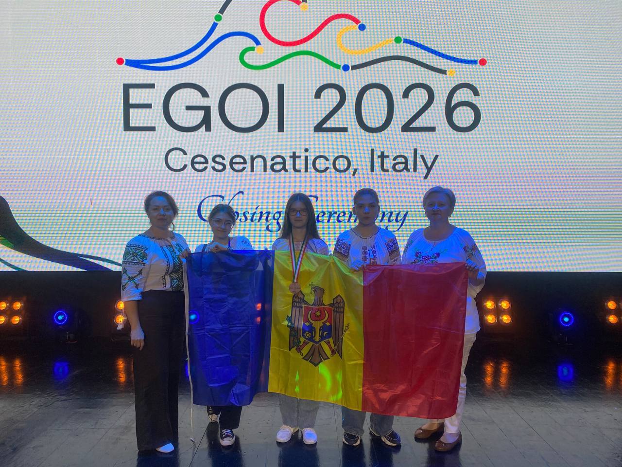 Moldova wins a medal and an honorable mention at the European Girls’ Informatics Olympiad