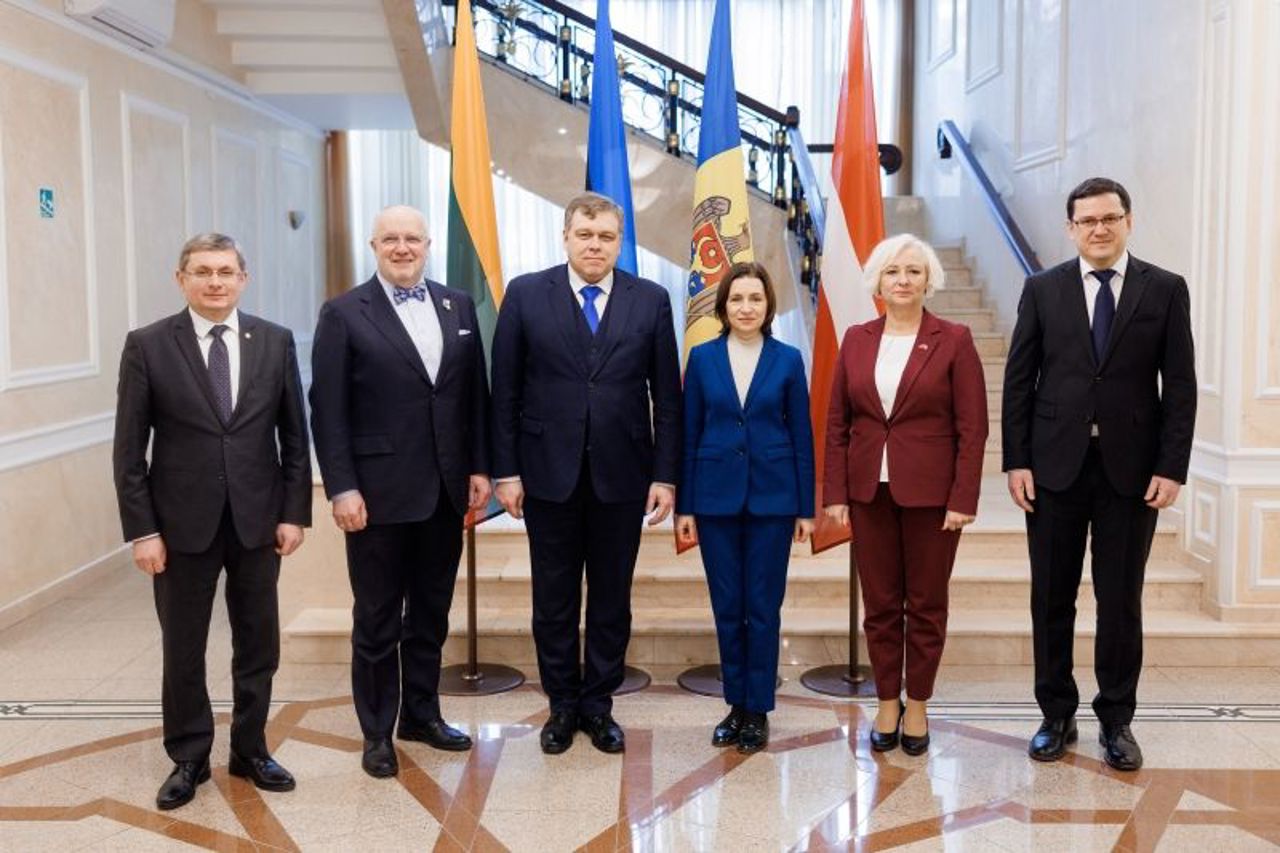 Liderii parlamentelor baltice, la Chișinău! Maia Sandu: „Experiența statelor baltice confirmă beneficiile aderării la Uniunea Europeană”