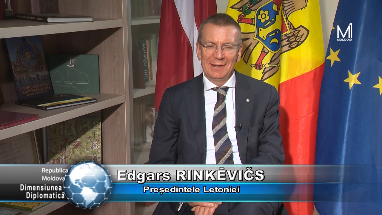 „Dimensiunea Diplomatică” // 02.09.2024 // Edgars Rinkēvičs, președintele Letoniei