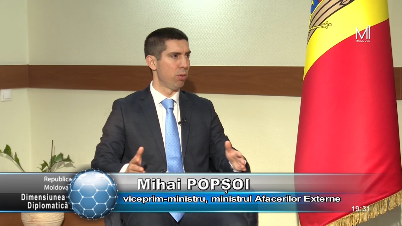 „Dimensiunea Diplomatică” //01.04.2024 / Mihai Popșoi, Viceprim-ministru, Ministru al Afacerilor Externe al Republicii Moldova