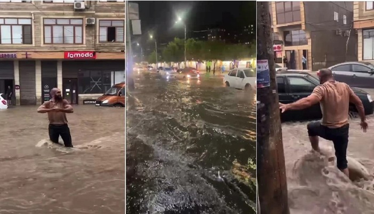Наводнение в Дагестане: затоплены десятки домов, в Махачкале введен режим ЧС