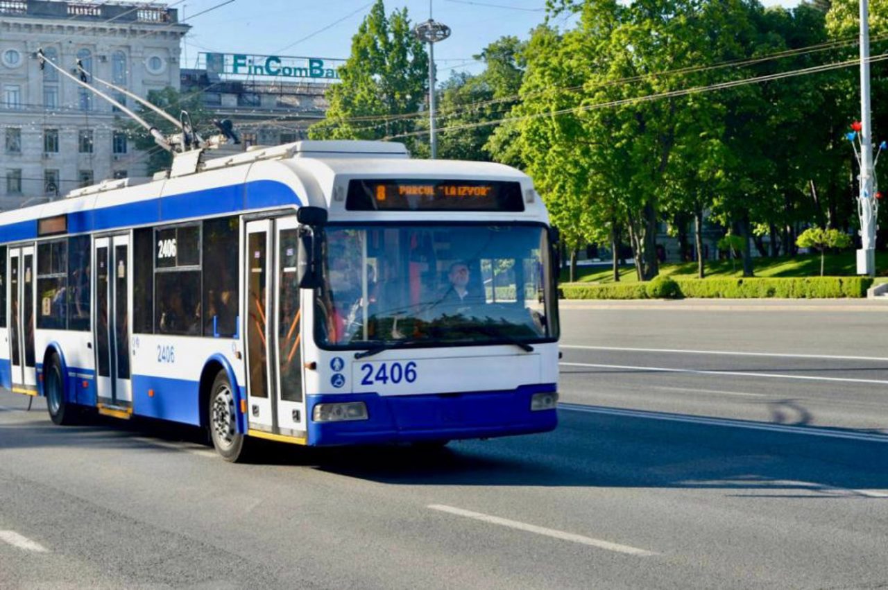 Chisinau: Public transport will operate under special regime for Easter holidays