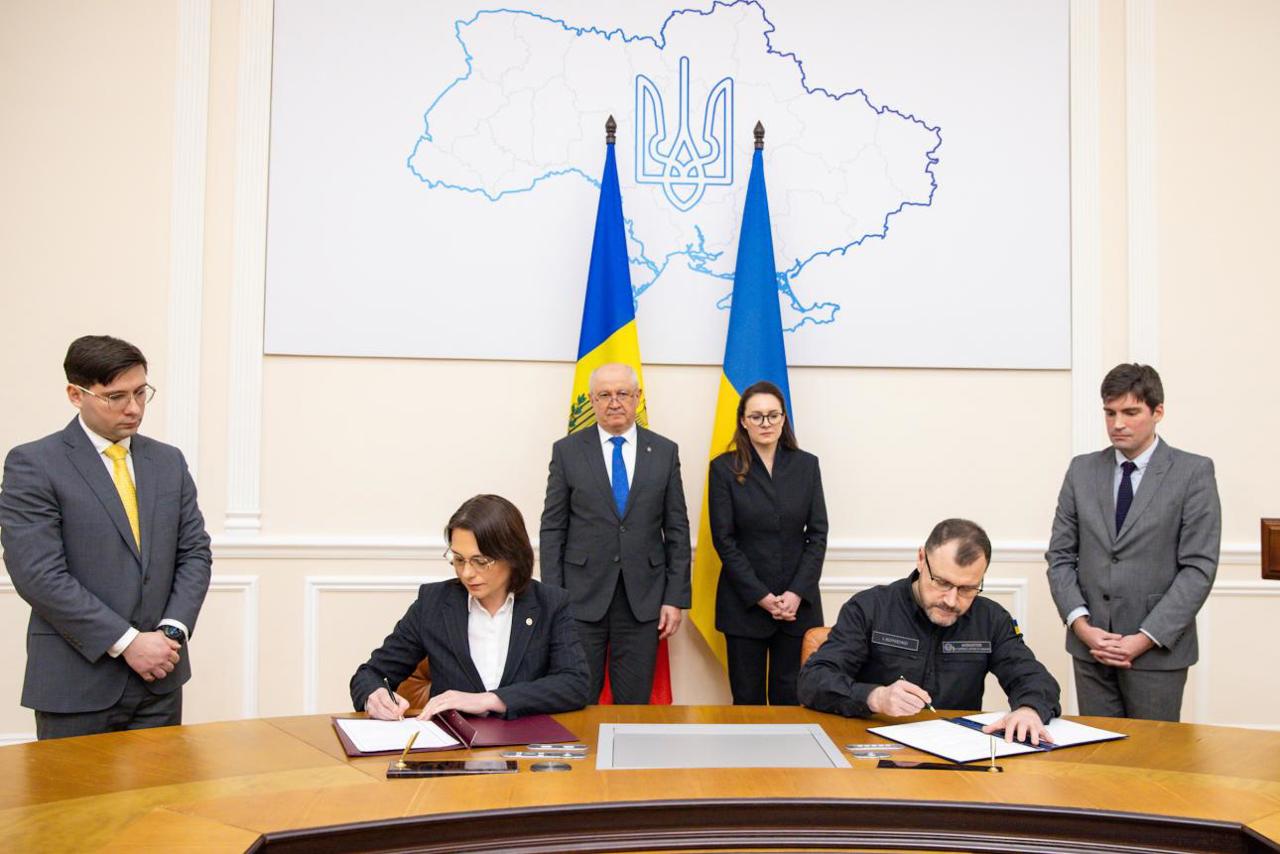 Trei acorduri semnate la Kiev: Un nou punct de trecere va fi construit la frontiera R. Moldova și Ucraina 