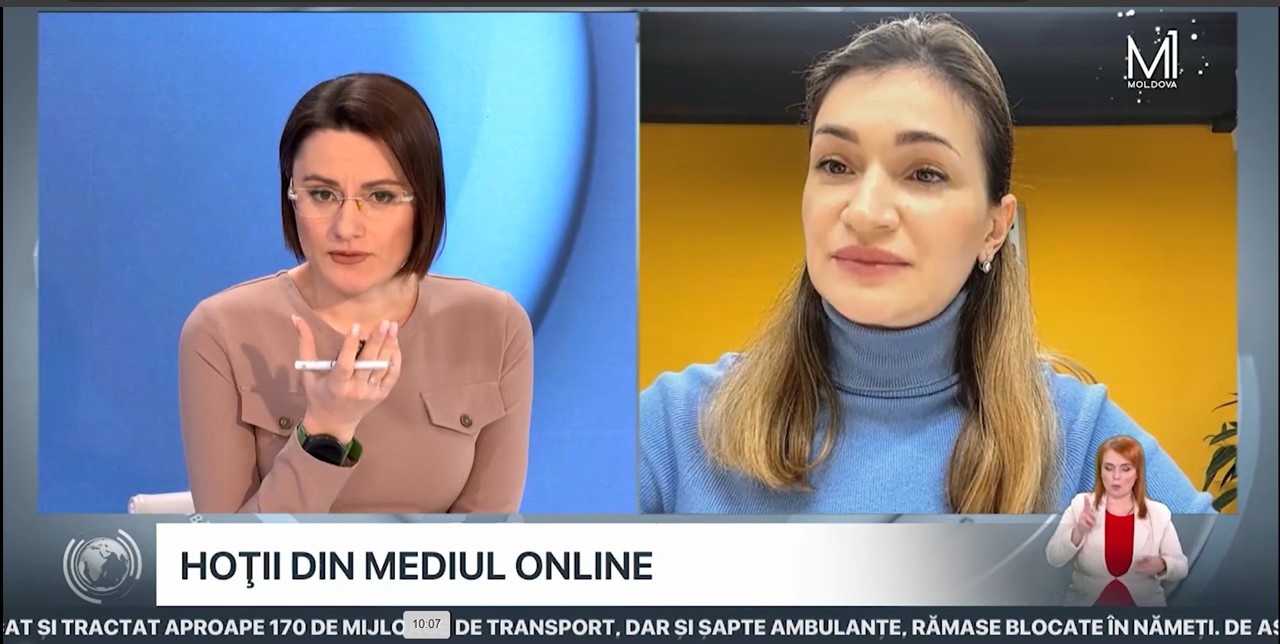 INTERVIU // Irina Prisăcari: Recomandăm clienților să fie foarte vigilenți cu datele de card