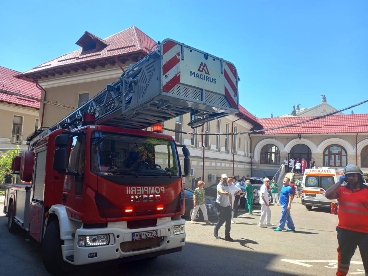 Incendiu la o maternitate din România. A fost activat Plan roșu de intervenție 