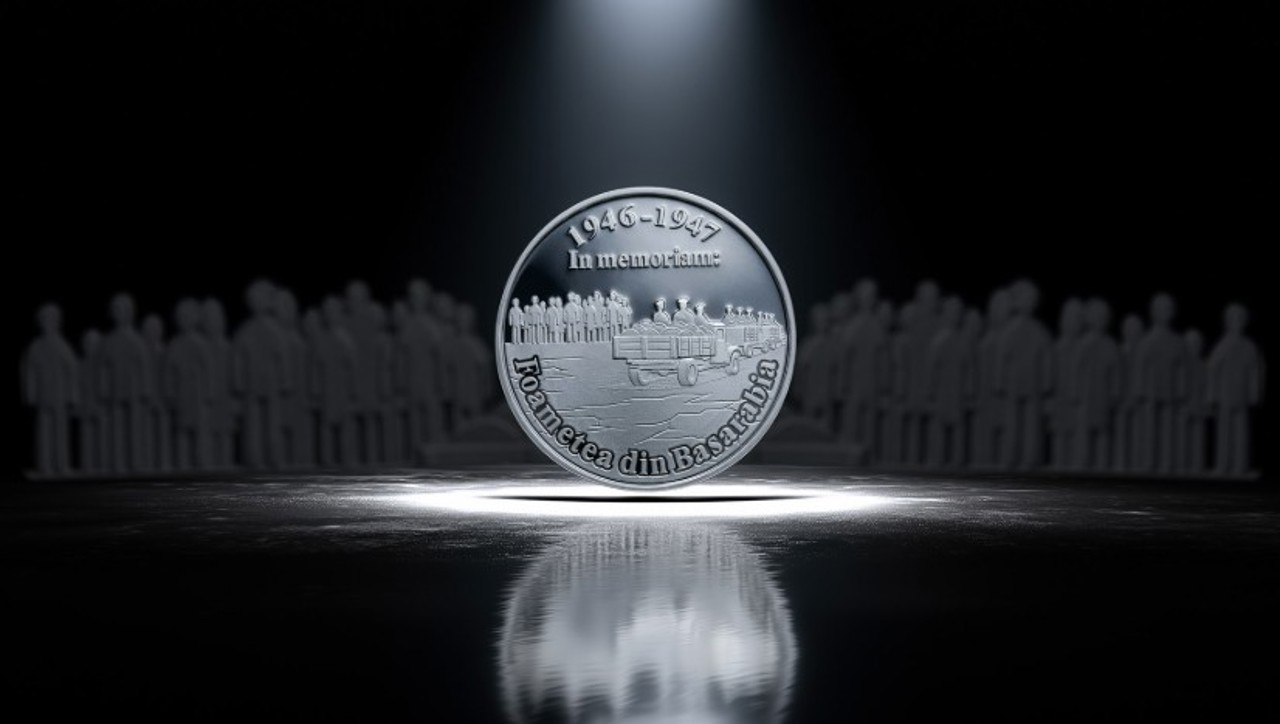 National Bank of Moldova issues silver coin commemorating victims of 1946-1947 Soviet-induced famine