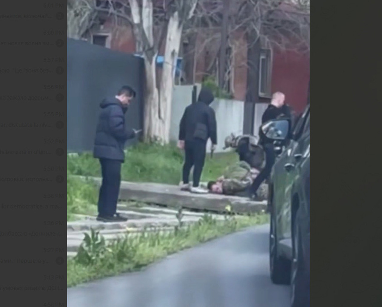 Rețineri cu focuri de armă la Odesa: Angajați ai unui centru de recrutare, acuzați de extorcare