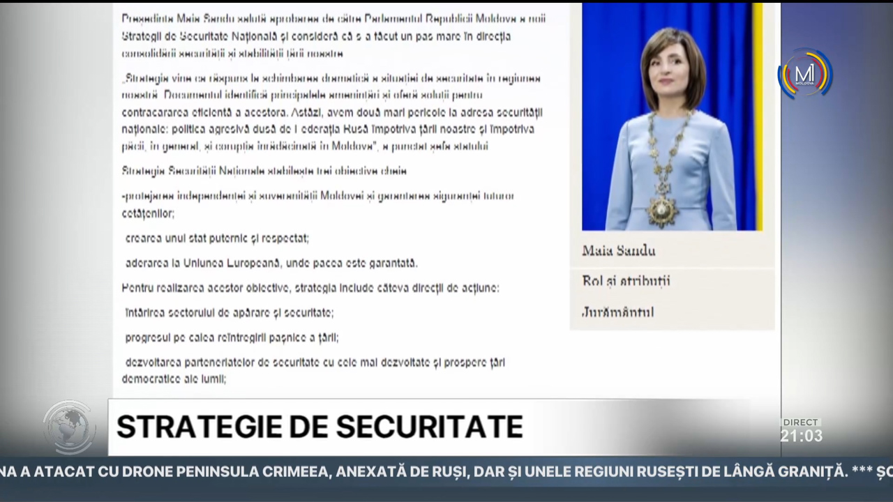 MESAGER din 16 Decembrie 2023 // Strategie de securitate / Luptători Wagner, în Belarus / Demisie la BNM