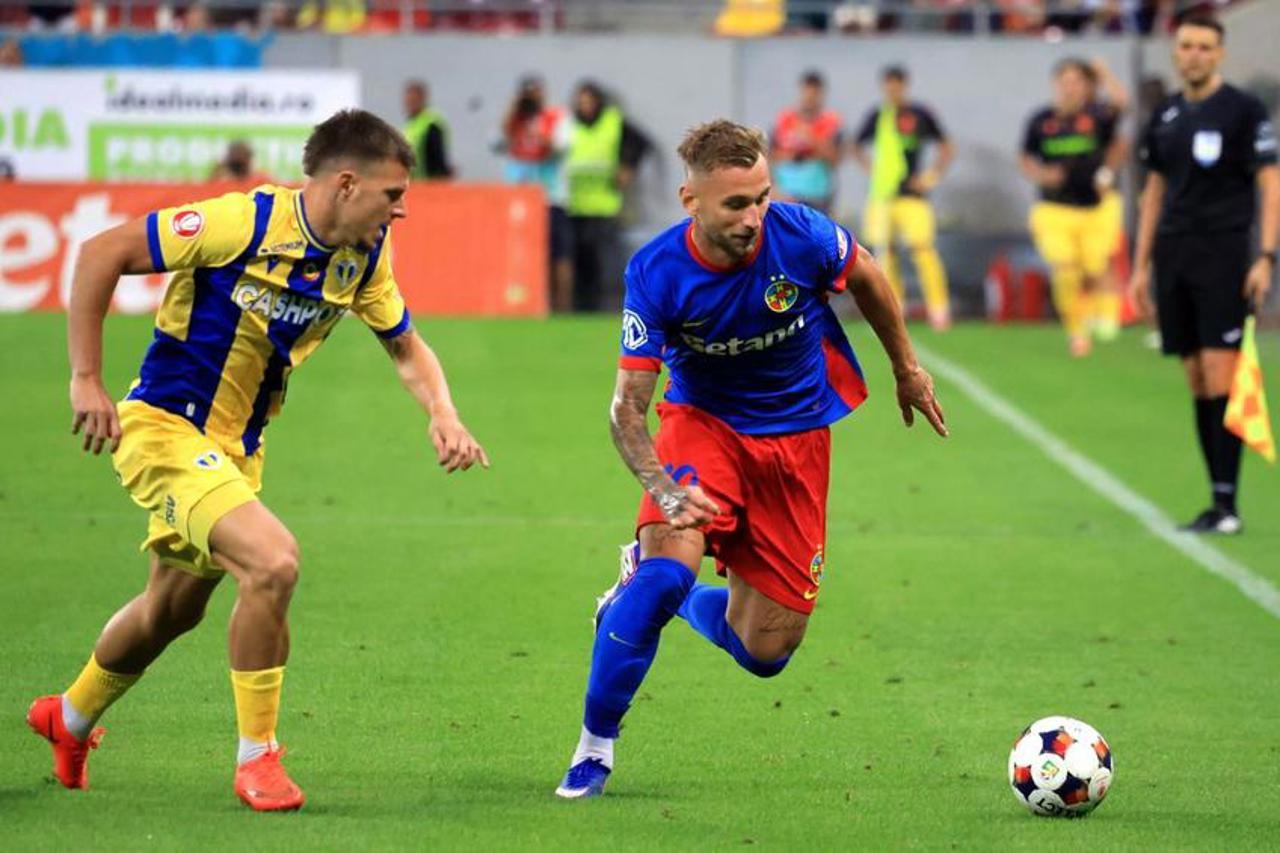 Superliga românească de fotbal: FCSB și Petrolul Ploiești au oferit o partidă cu 4 goluri 