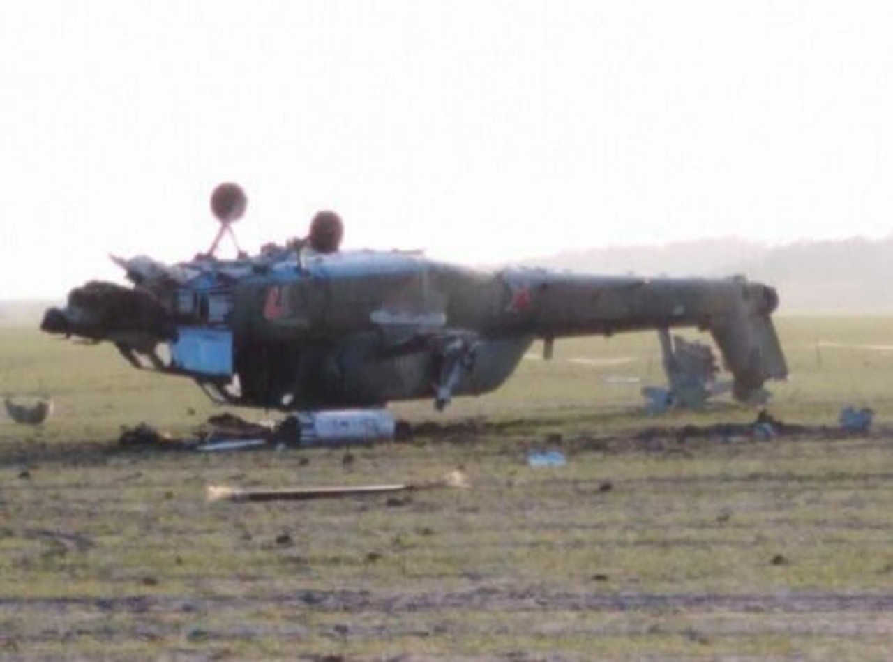 Un elicopter militar Mi-28 s-a prăbușit în regiunea rusă Kaluga