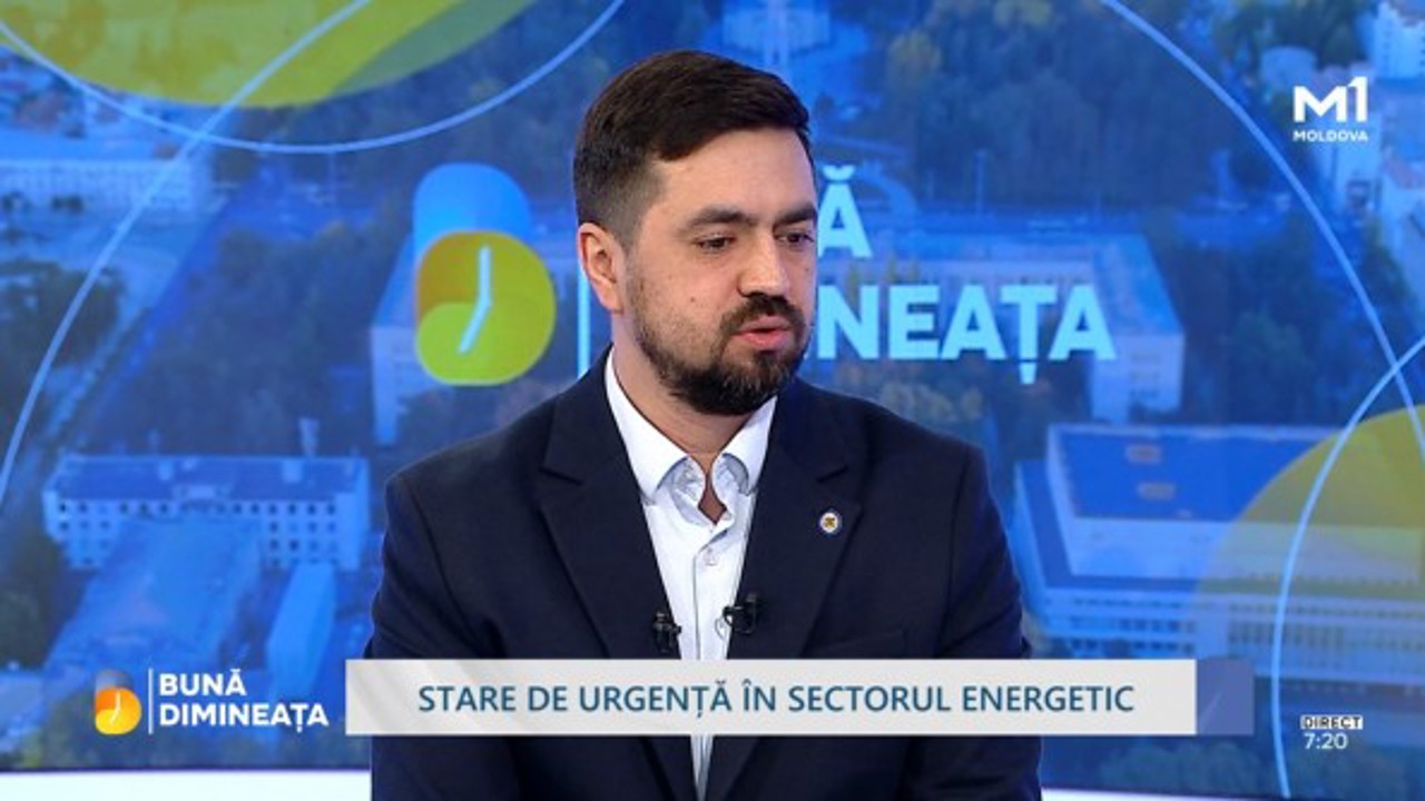 Secretar de stat, la Moldova 1: „Riscul deconectărilor de energie electrică există, dar poate fi evitat prin reducerea consumului în orele de vârf”