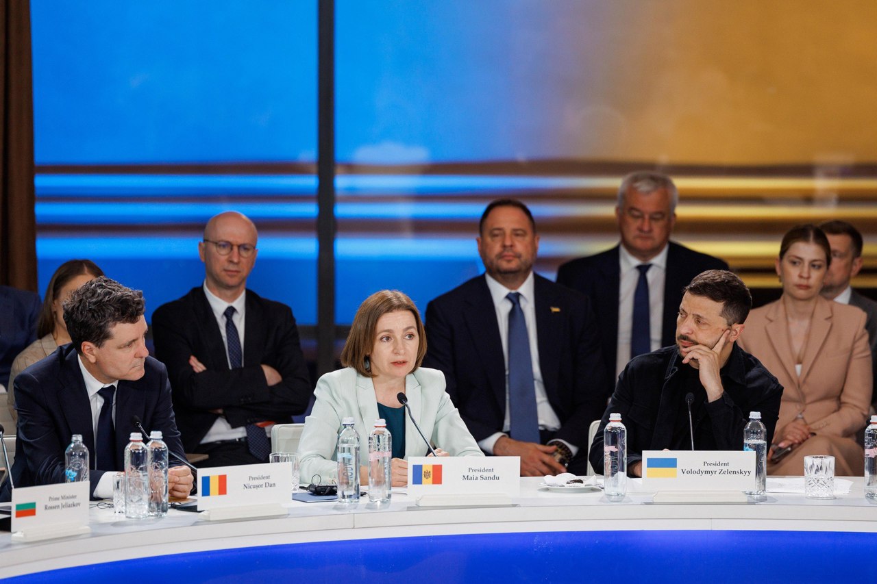 Maia Sandu, la Odesa: „Dacă Ucraina cade, Rusia nu se va opri în Moldova”