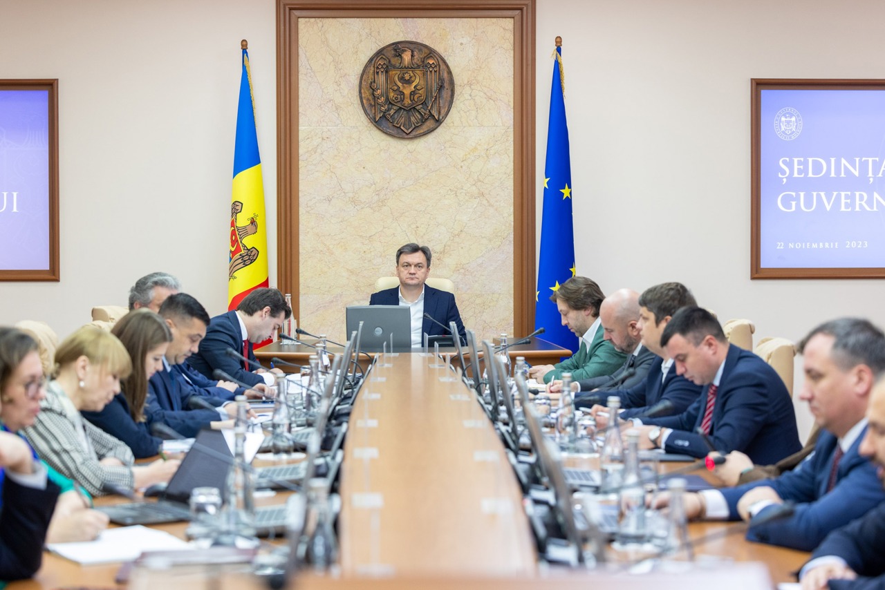 LIVE// Meeting of the Government of the Republic of Moldova from December 1, 2023