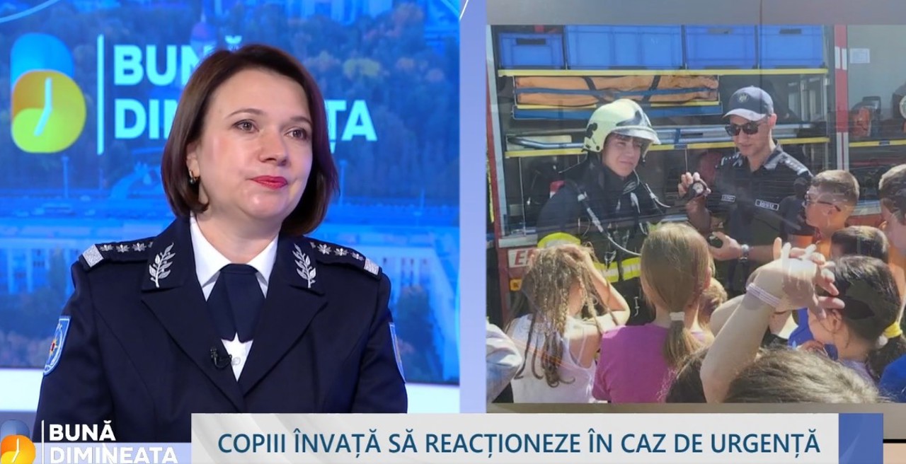 Salvatorii merg în toate școlile pentru a-i învăța pe elevi și profesori cum să reacționeze în situații de urgență