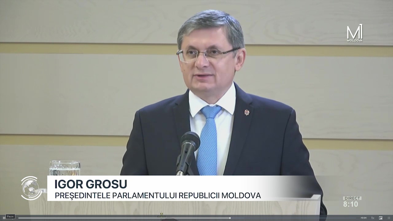  „ULTIMA ORĂ”: Igor Grosu, briefing de presă: Parlamentul va pune în aplicare recomandările Curții Constituționale