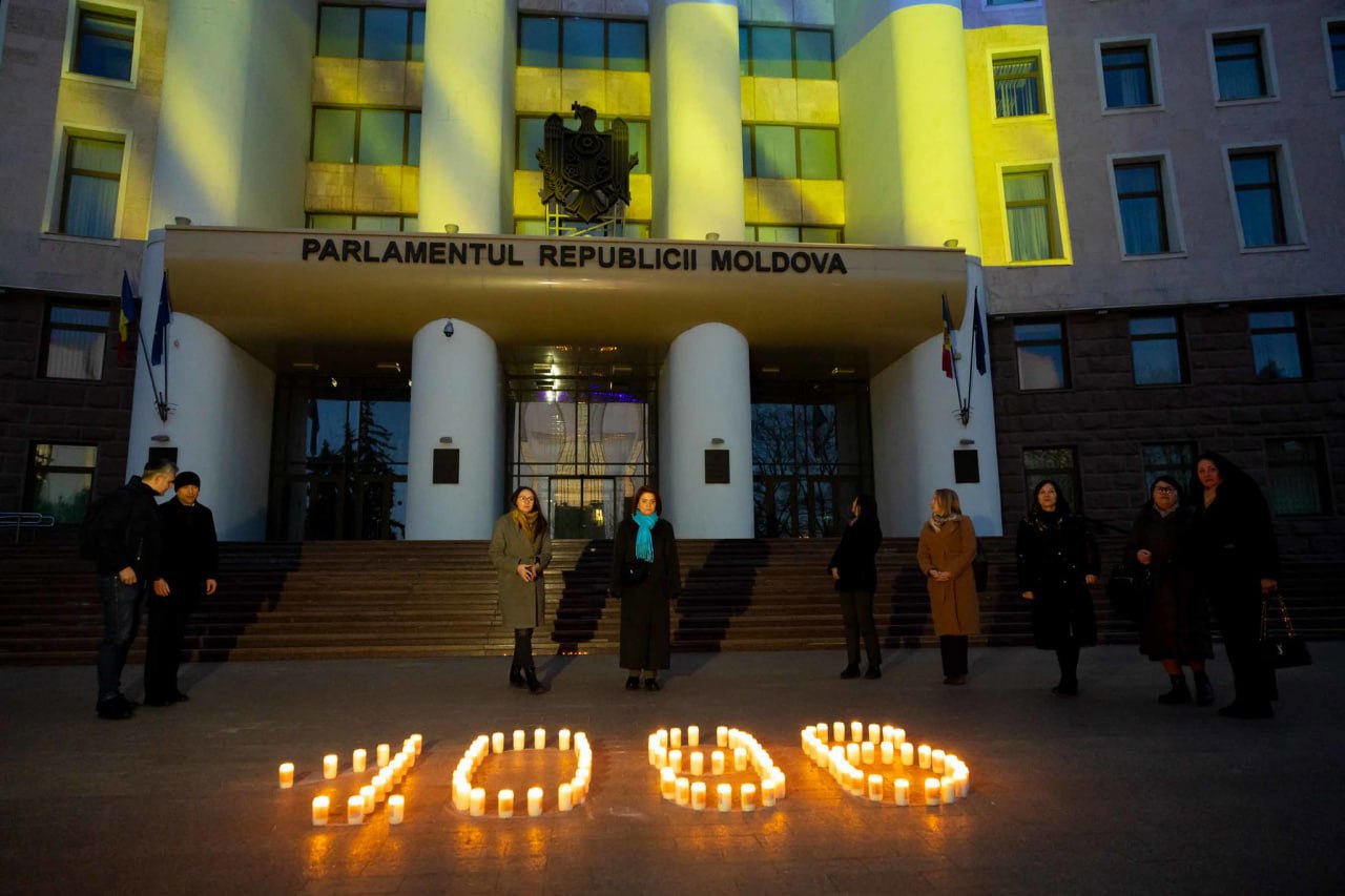 Victimele războiului din Ucraina, comemorate la Chișinău