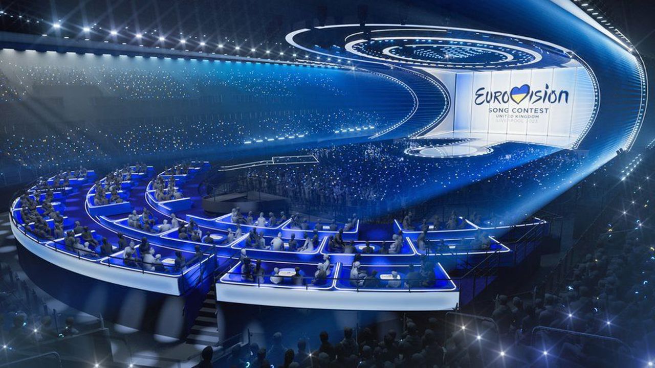 Eurovision Song Contest 2023 // Dance and light show in "interval acts". Who will take the stage
