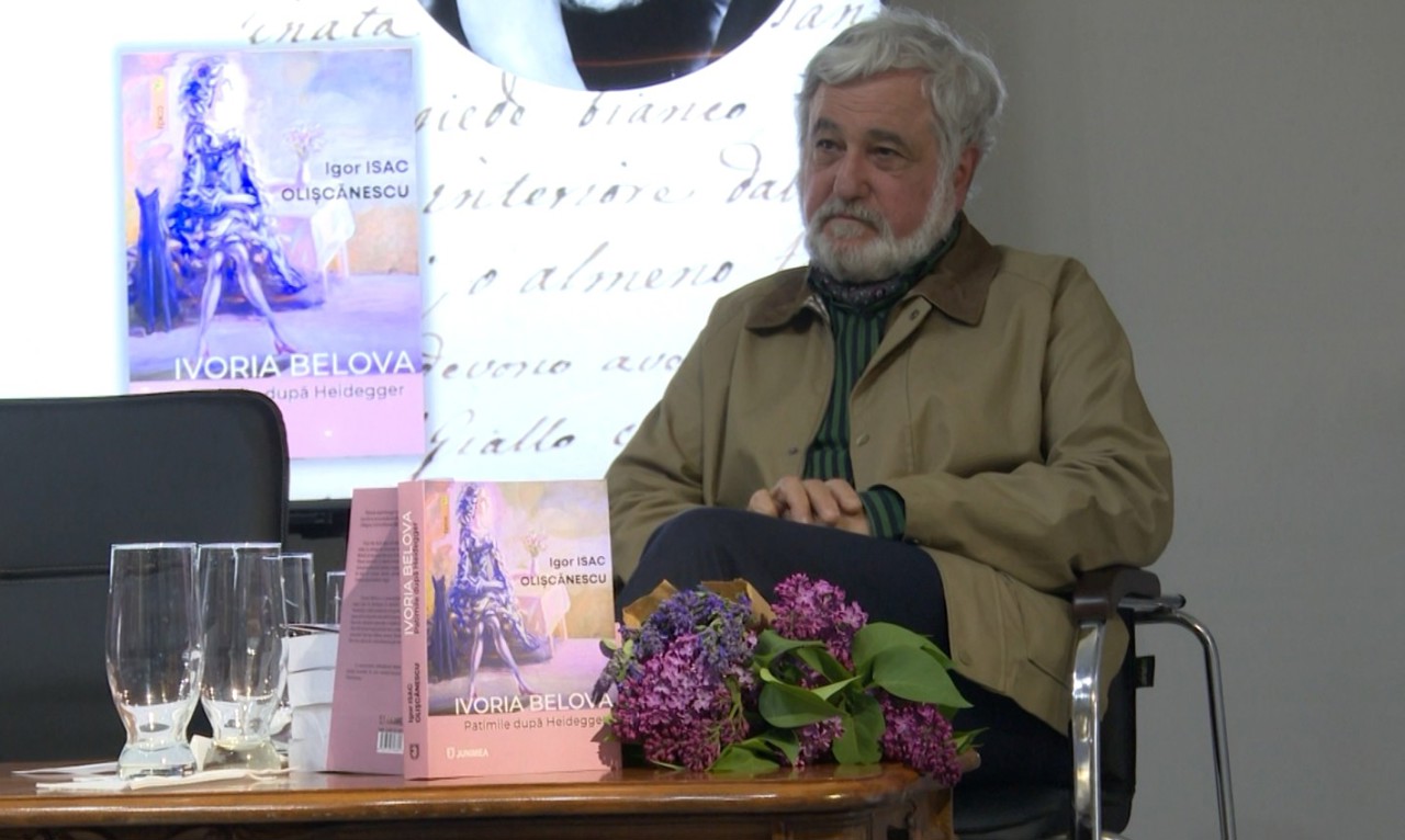 Pictorul moldovean Igor Isac-Olișcănescu, stabilit de mai mulți ani în România, a lansat o carte la Chișinău  