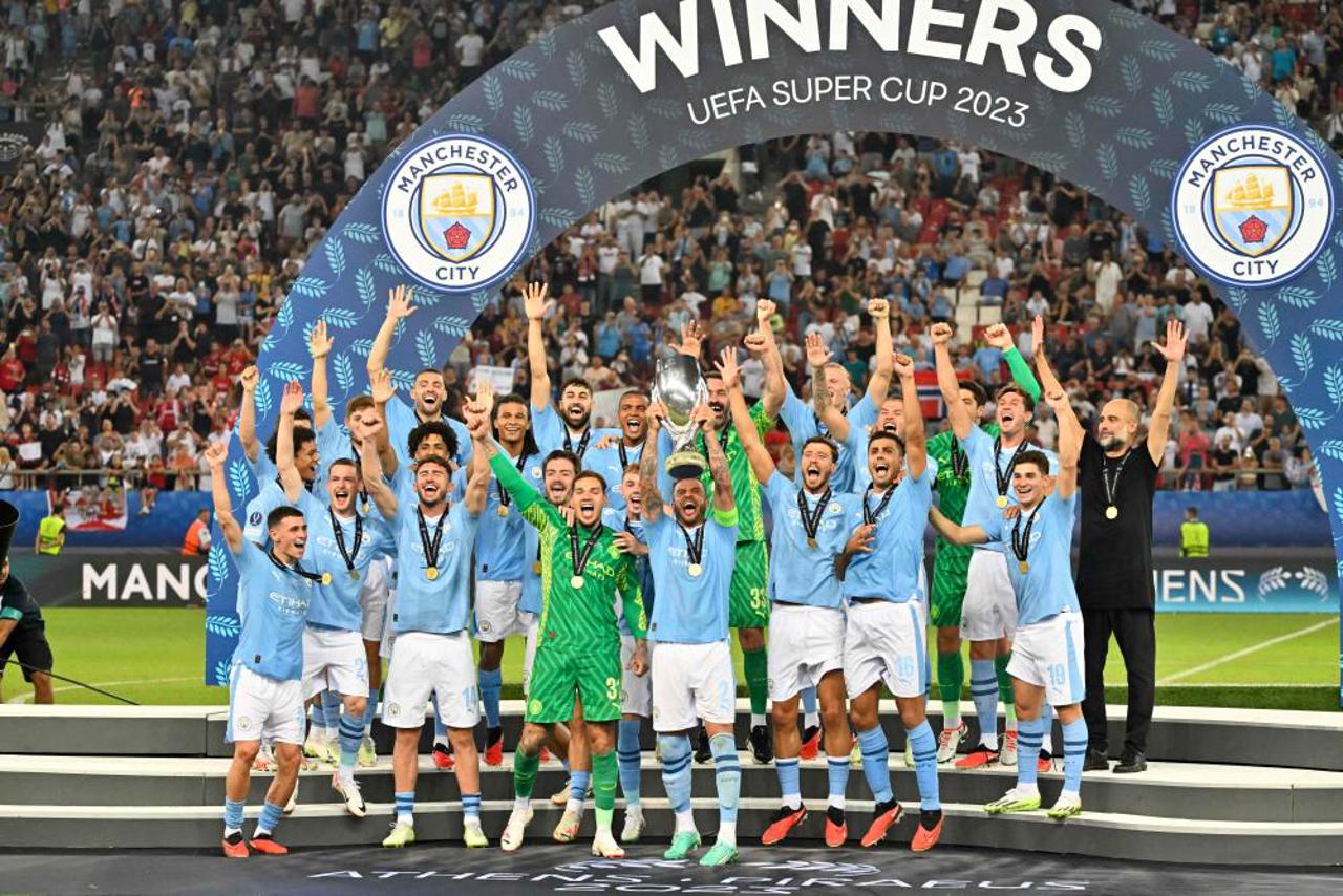 Manchester City a cucerit Supercupa Europei