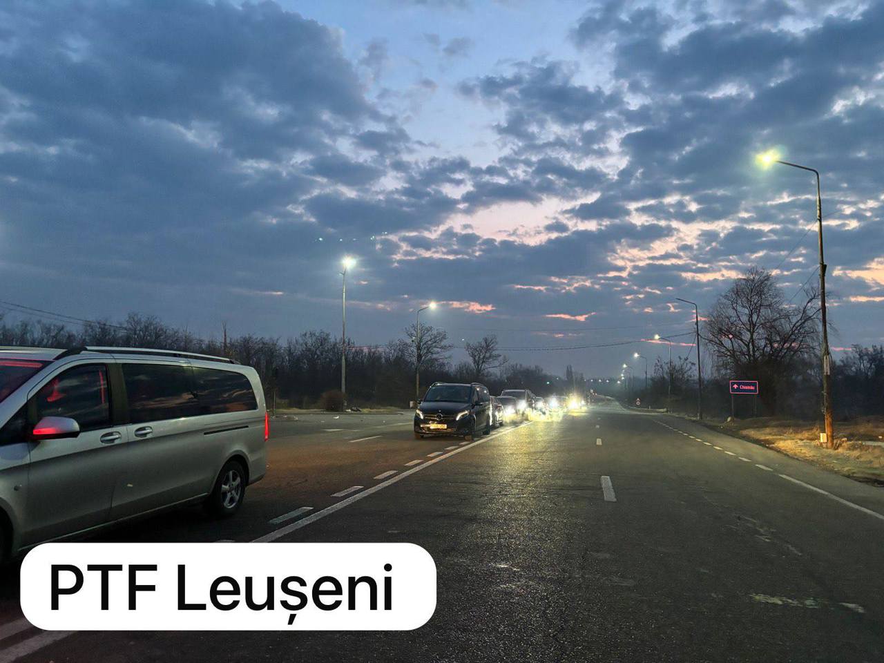 Heavy traffic at Leușeni exit; Border Police suggest alternative routes