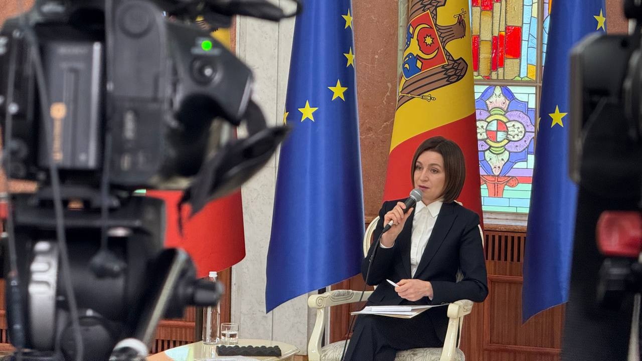 Maia Sandu: Rusia rămâne principala amenințare, iar „integrarea europeană este ancora noastră de siguranță”