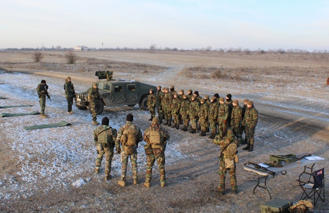 Оборона молдавии. Учение в Бельцах.