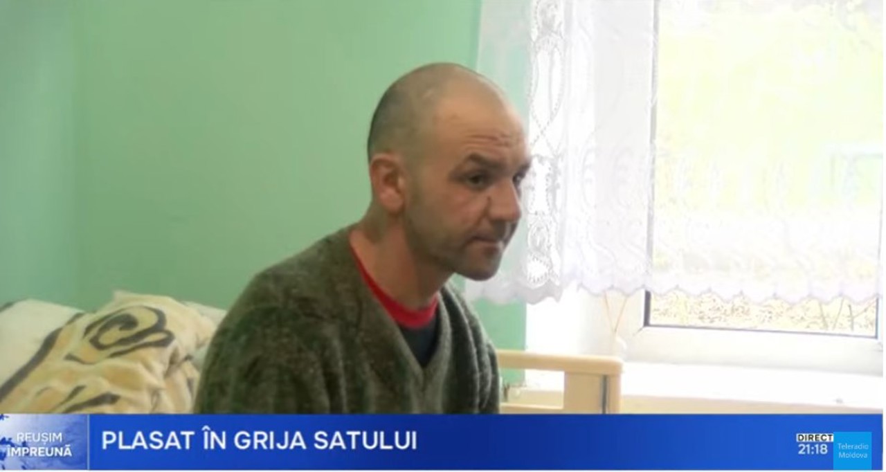 Autoritățile au găsit o soluție pentru bărbatul internat de mai bine de opt luni la spitalul din Soroca, după reportajul difuzat de Moldova 1
