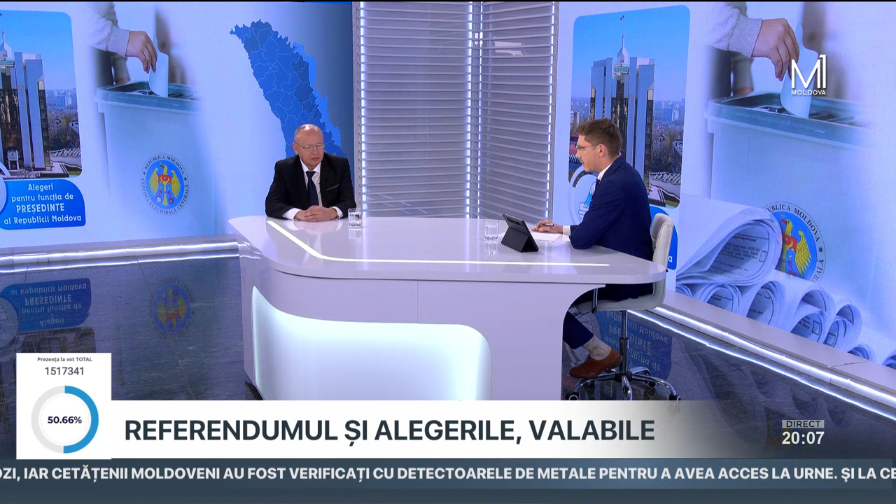 Ediție Specială ora 20:00 // Alegeri Prezidențiale și Referendumul Republican Constituțional 2024