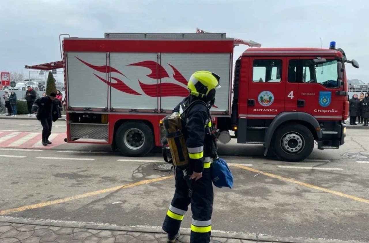 False alarm at Chisinau International Airport: No fire source detected