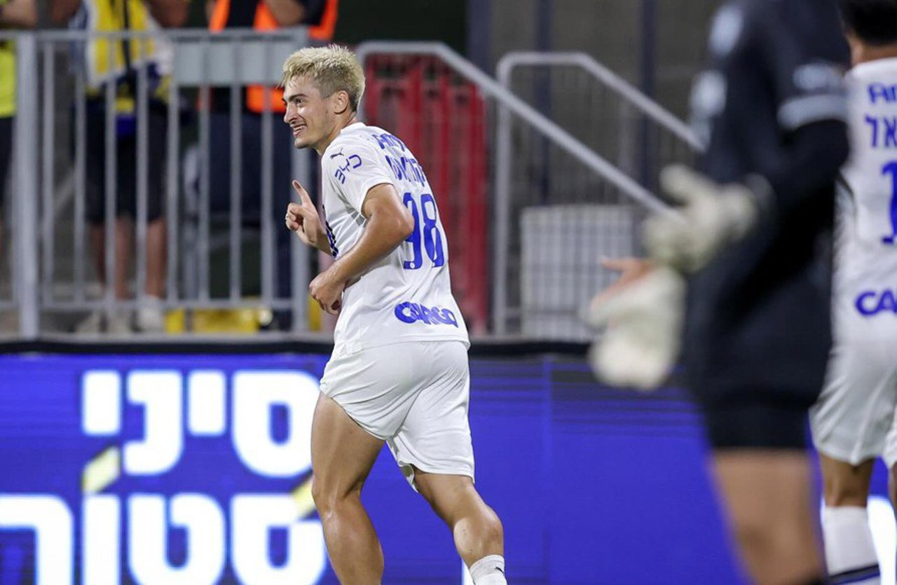 Ion Nicolăescu a marcat al doilea său gol în tricoul echipei Maccabi Tel Aviv 