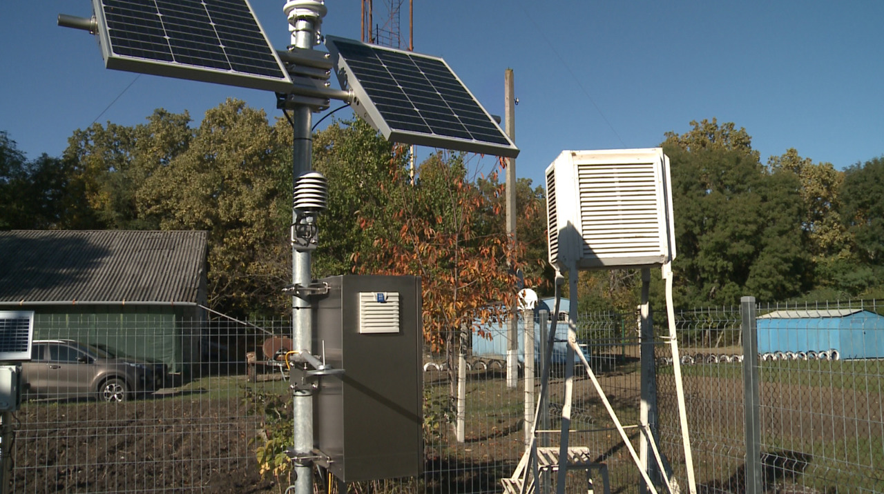 Hâncești district installs a modern automatic weather station