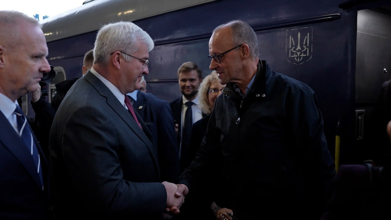 Chancellor Merz arrived in Kyiv on an unannounced visit