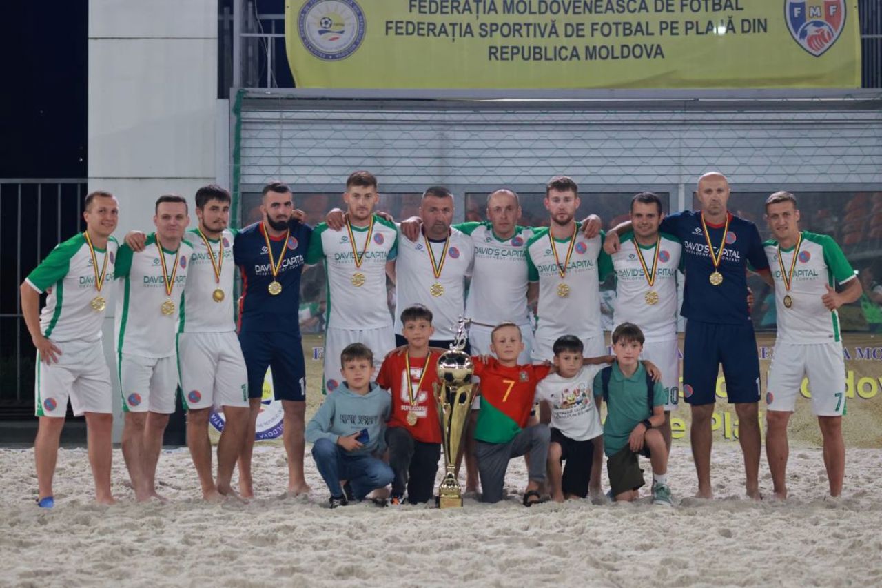 Nistru Chișinău a cucerit Cupa Moldovei la fotbal pe plajă