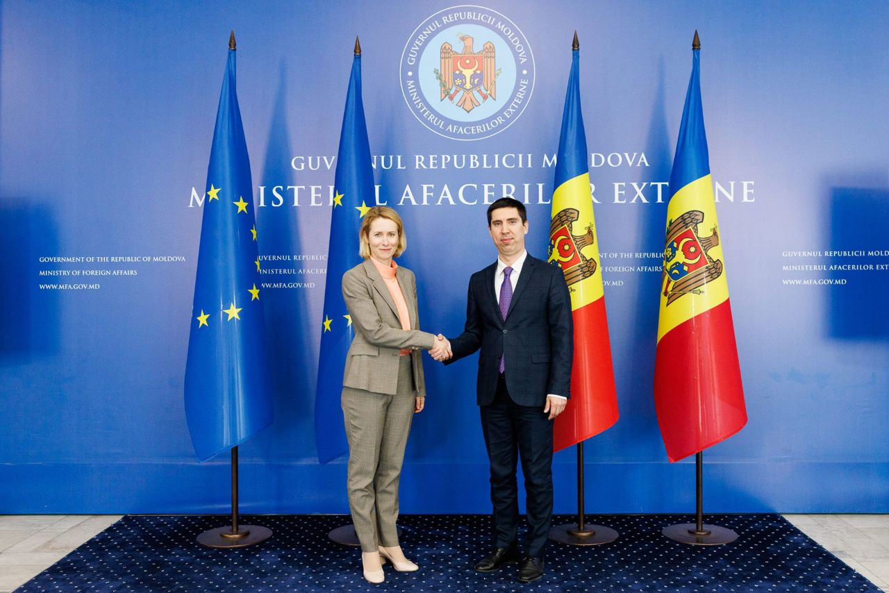 Aderarea la UE și securitatea regională, pe agenda discuțiilor dintre Mihai Popșoi și Kaja Kallas