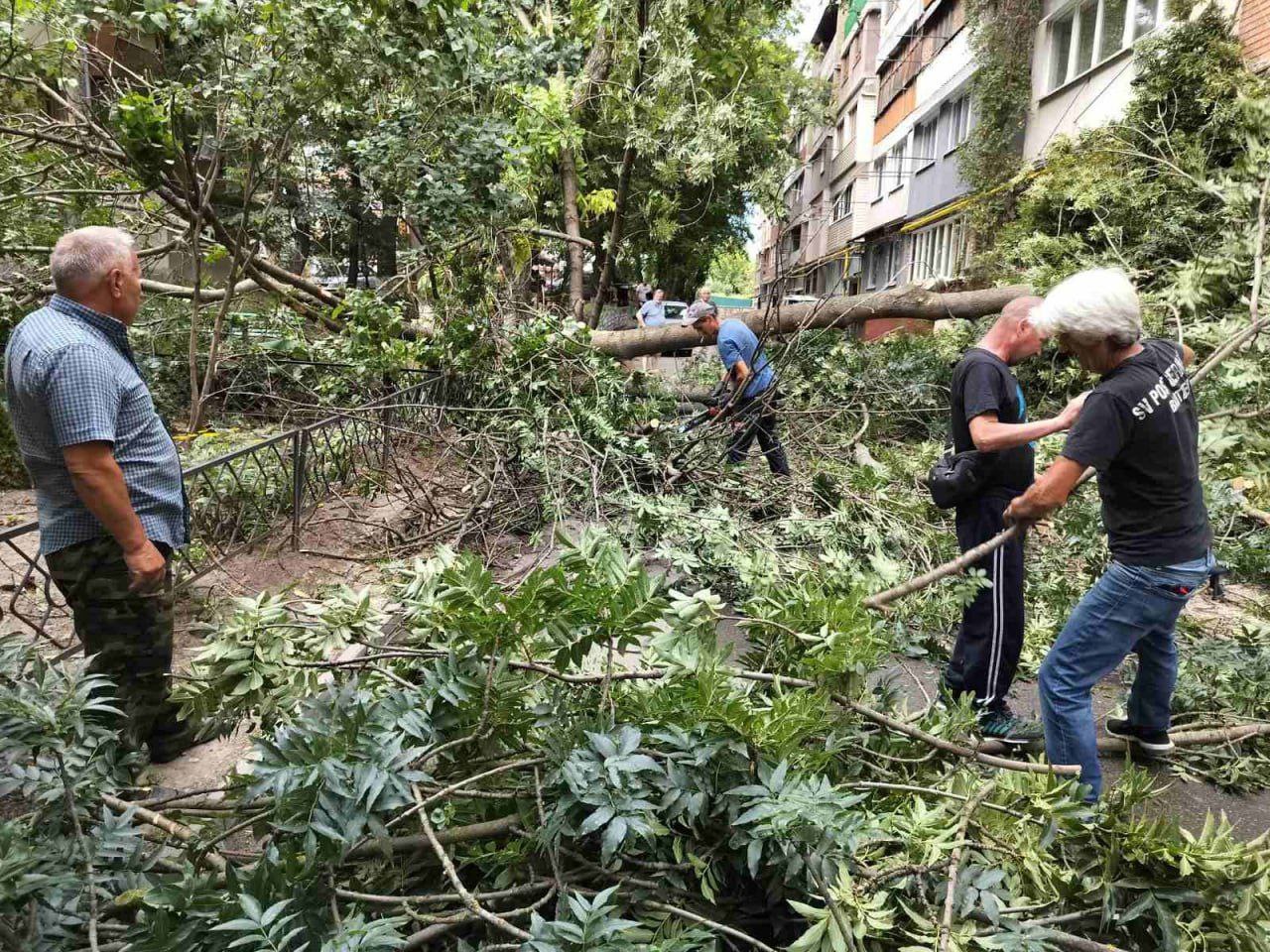 Peste 40 de intervenții ale pompierilor și salvatorilor după ploile și vijeliile din 6 august