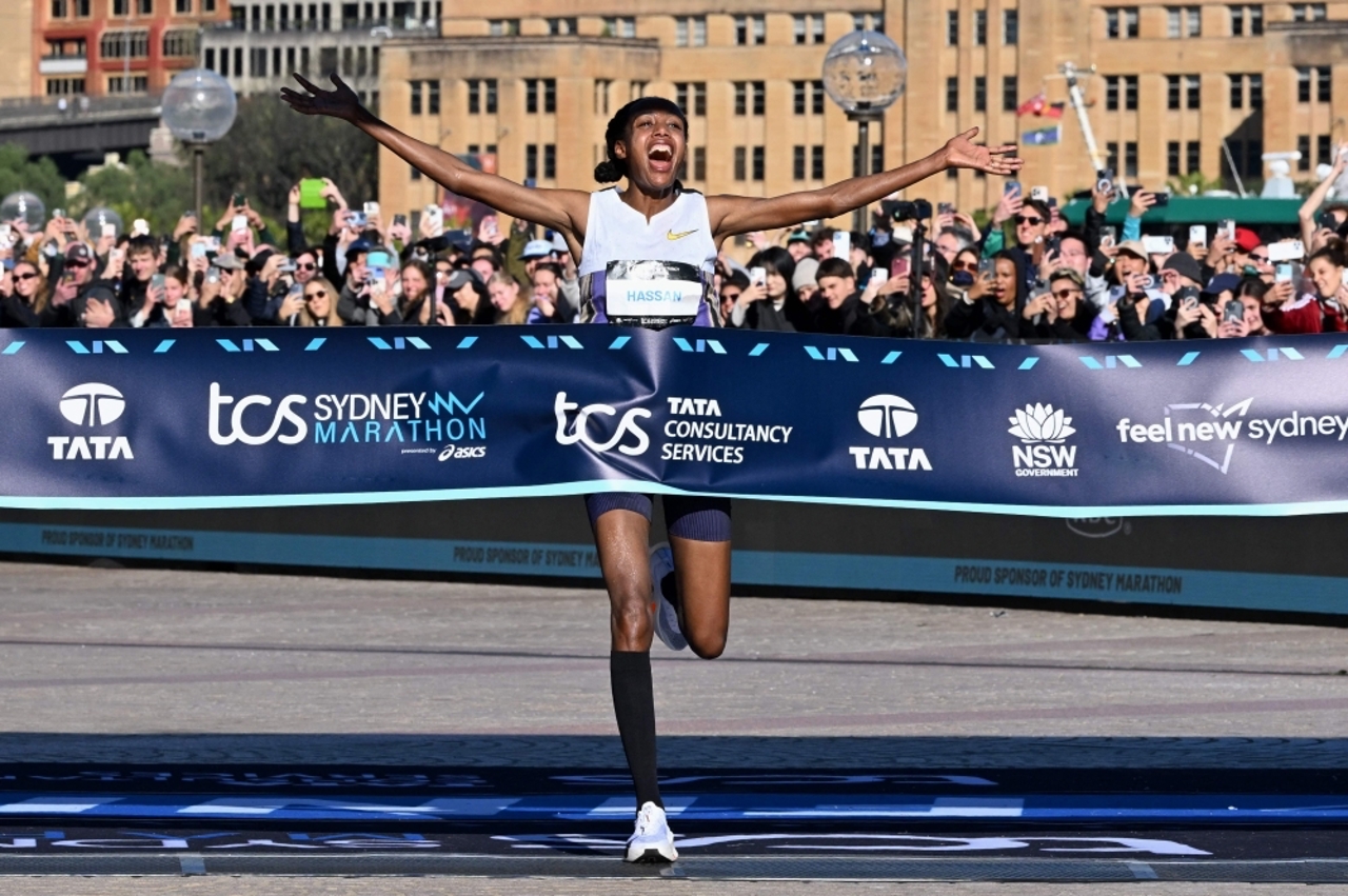 Sifan Hassan, Hailemaryam Kiros win Sydney Marathon