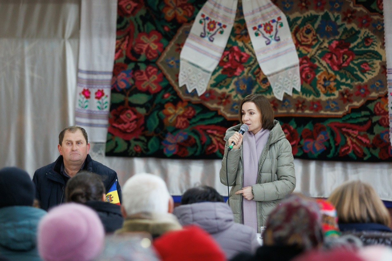 Майя Санду говорила в Сороках о приоритетах правительства: "Сохранить мир в стране и в обществе - вот что мы будем продолжать делать".