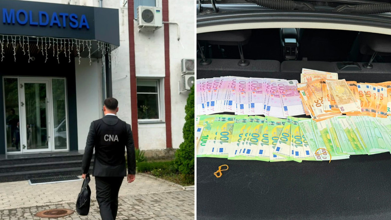 Cei trei angajați ai Moldatsa, reținuți după perchezițiile CNA, au primit mandate de arest