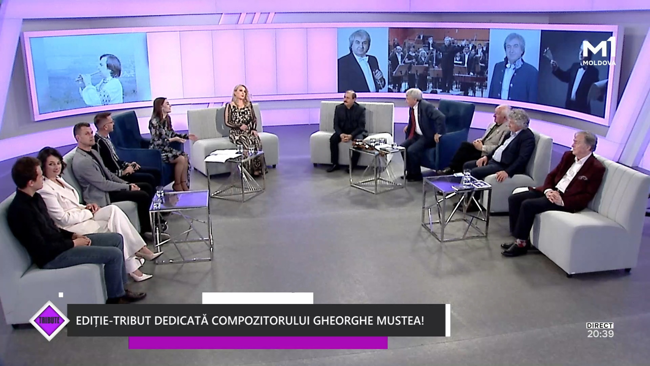 Tribute, Aplauze la scena deschisă// 30.05.2025 / Compozitoul Gheorghe Mustea 