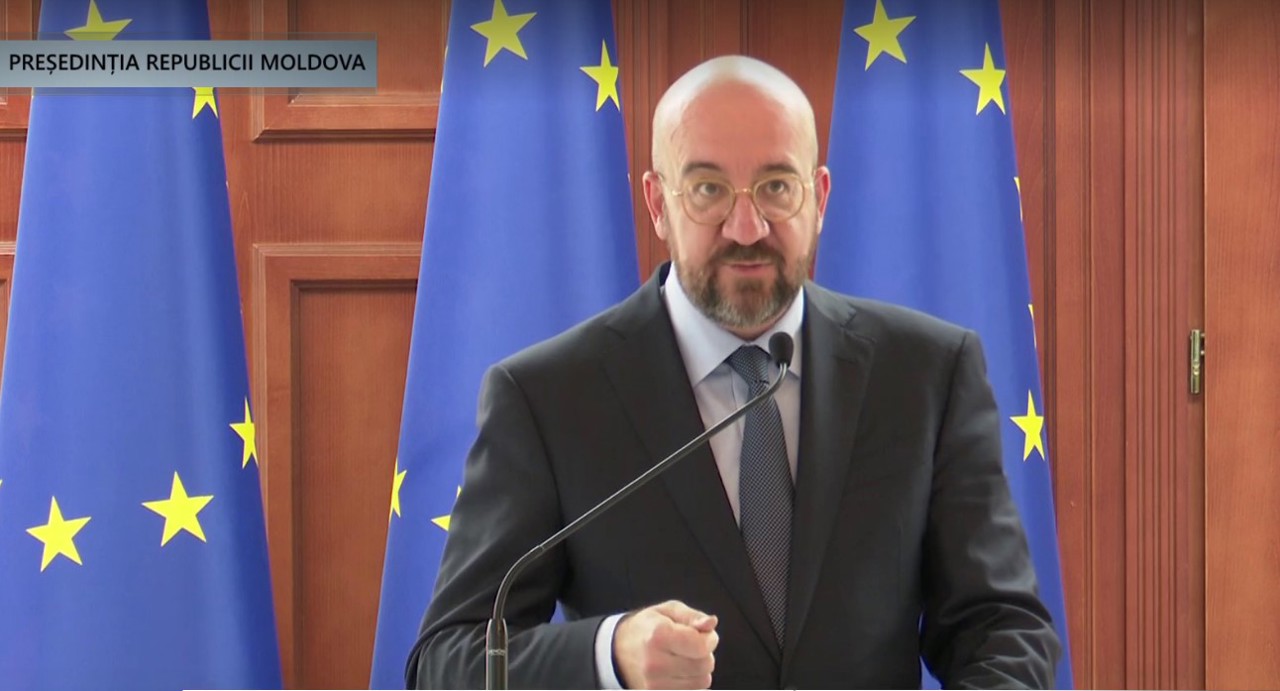 Charles Michel la Chișinău: UE va oferi un nou pachet de sprijin pentru Republicii Moldova