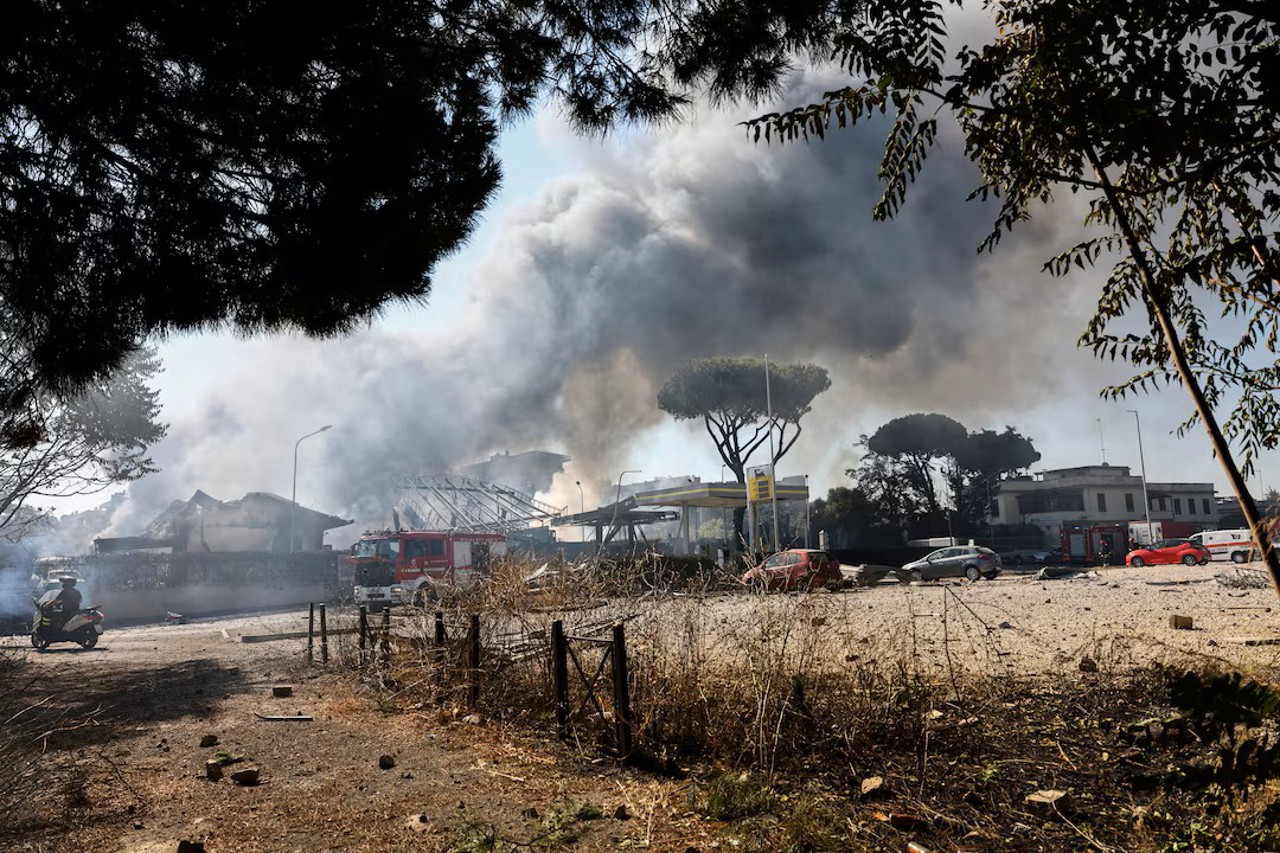 Explozie la o benzinărie din Roma: cel puțin 27 de răniți. Papa: „Mă rog pentru victime”