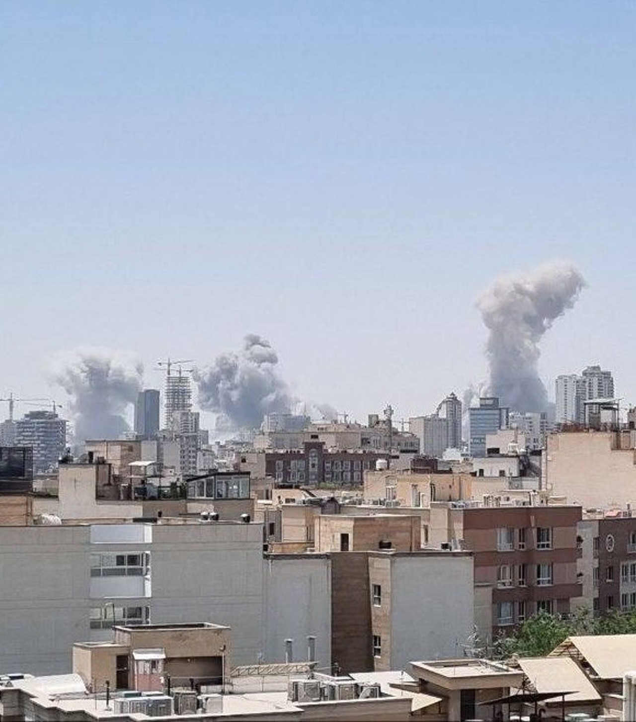 Israel and Iran trade airstrikes as U.S. hits nuclear sites